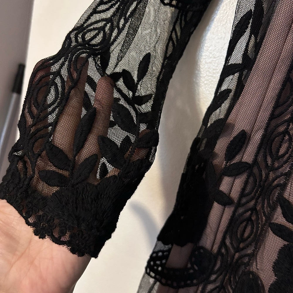 Black cocktail dress